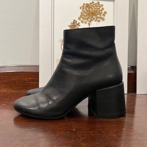 MM6 Maison Martin Margiela Black Ankle Boots